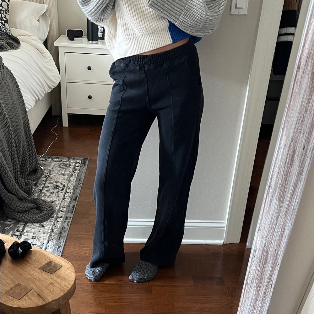 Abercrombie Wide Leg Sweatpants